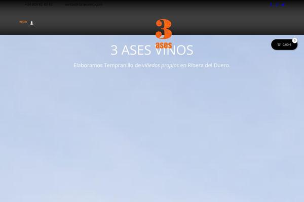 3asesvino.com site used 3ases