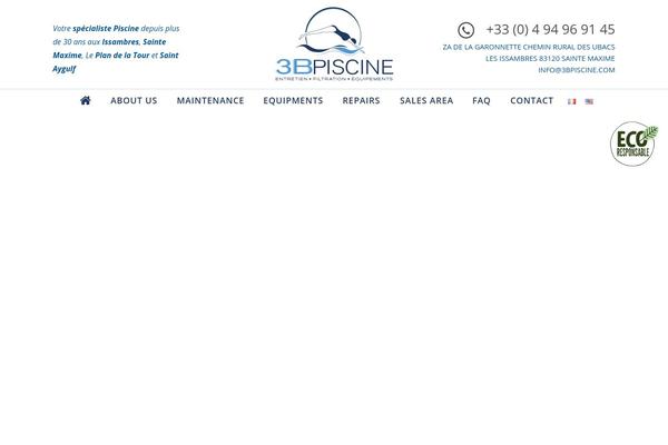 3bpiscine.com site used Pool-services