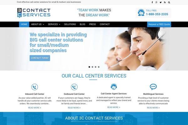 3ccontactservices.com site used 3ccontact