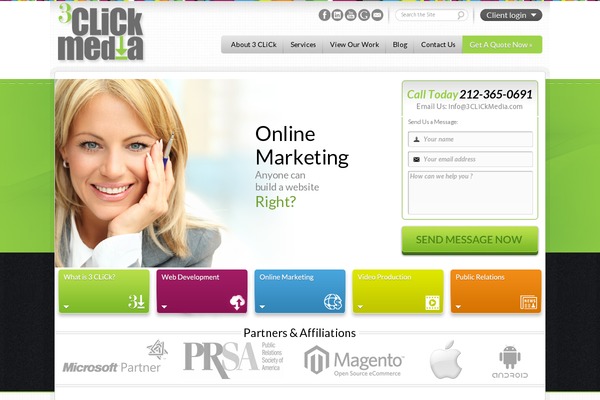 3clickmedia.com site used Clickmedia