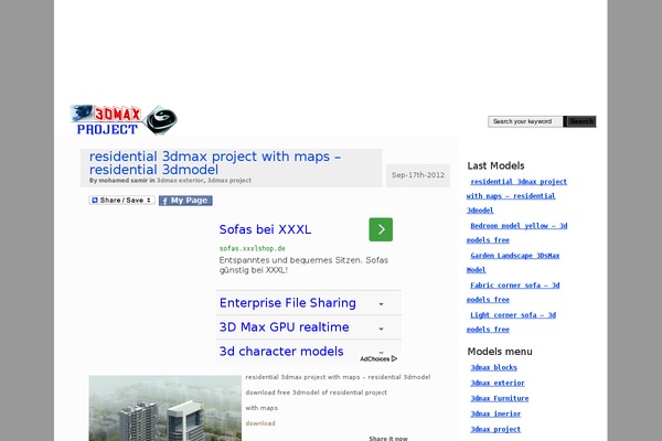 3dmaxproject.com site used Within-a-dream