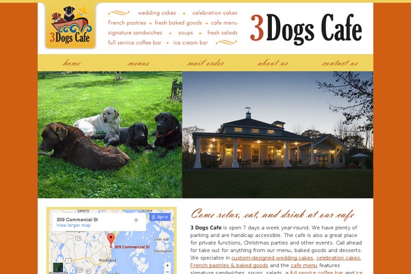 bright_dog theme websites examples