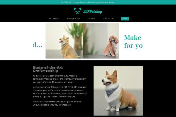 3dpetshop.com site used 3dpetshop