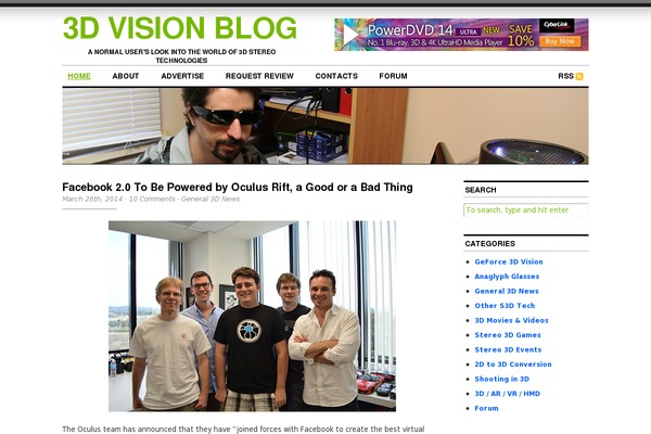 3dvision-blog.com site used Cutline
