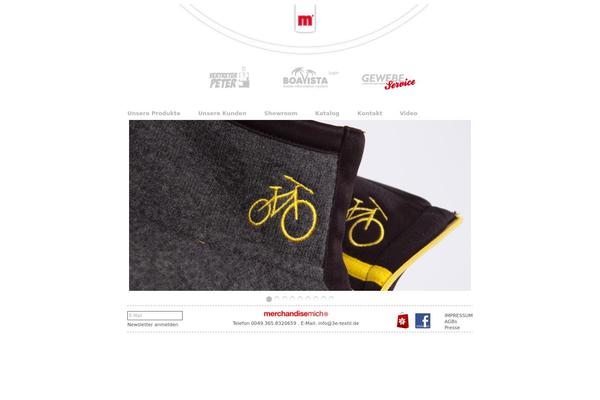 3e-textil theme websites examples