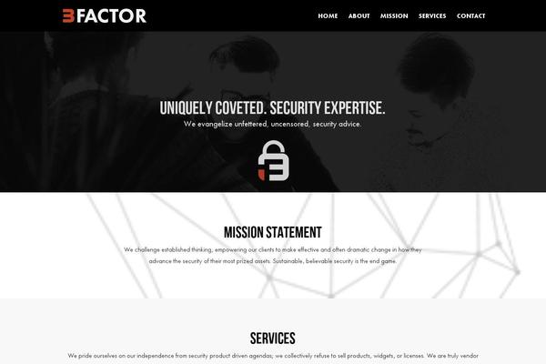 3factor.com site used Divi-new