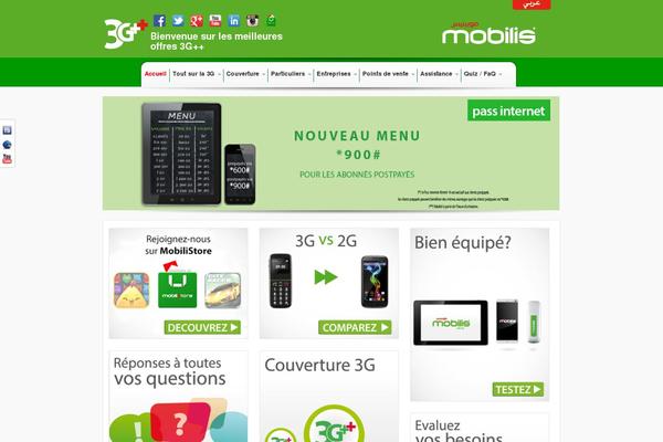 mobilis theme websites examples