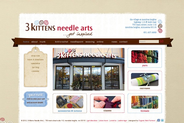 3kittensneedlearts.com site used Cute_sweet