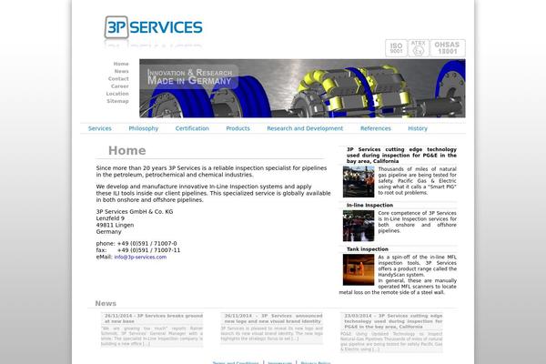 3p-services.com site used Layout_3p_v2