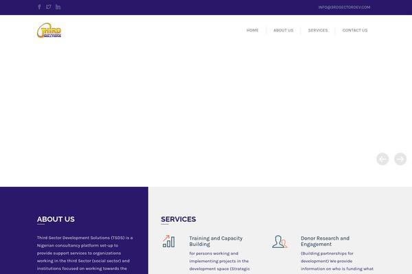 Consultancy theme site design template sample