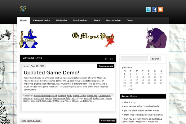 zeeSynergie theme site design template sample