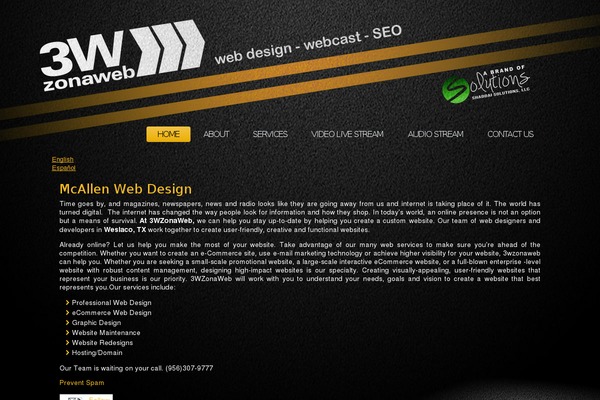 3wzonaweb.com site used 3wzonaweb