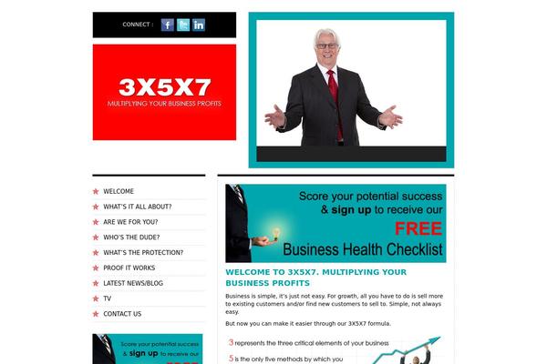 3x5x7.com site used 3x5x7
