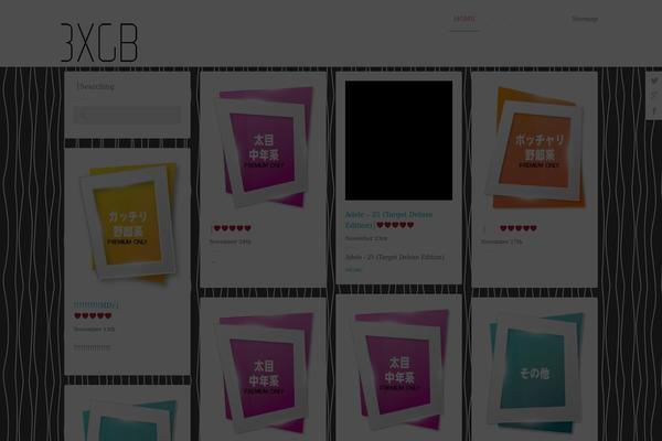 Bauhaus theme site design template sample