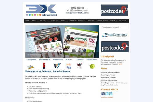 3xsoftware.co.uk site used 3xsoftware