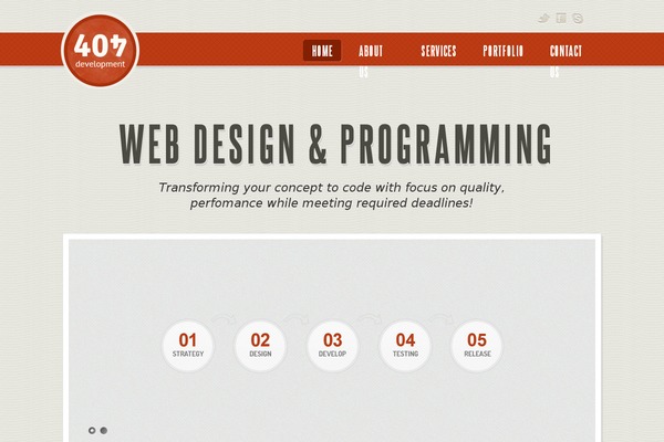 Vagenta theme site design template sample