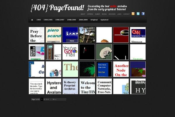 404pagefound.com site used Simple-grid