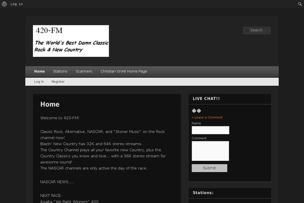 Catch Box theme site design template sample