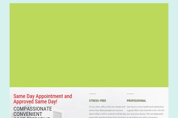 BeTheme Child theme site design template sample