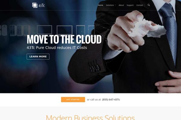 Salient theme site design template sample