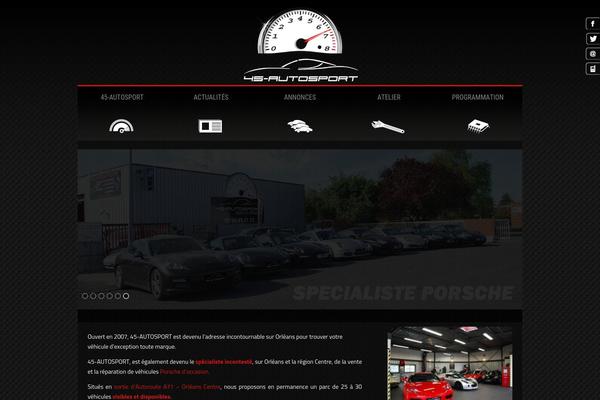 Enfold theme site design template sample