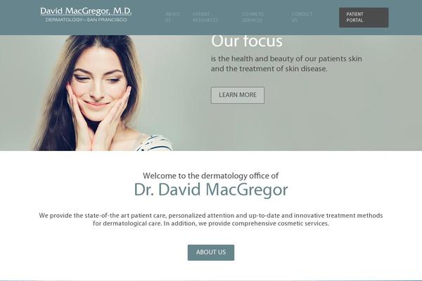 450derm.com site used Datafly-express