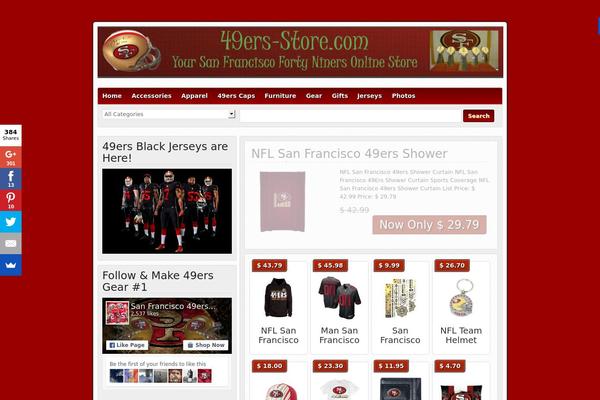 49ers-store.com site used Basiczone