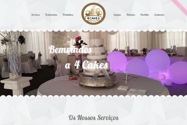 Sweet-cake theme site design template sample