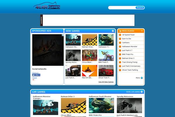 4cargames.com site used Car-games