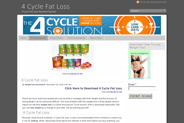 4cyclefatloss.us site used Panorama