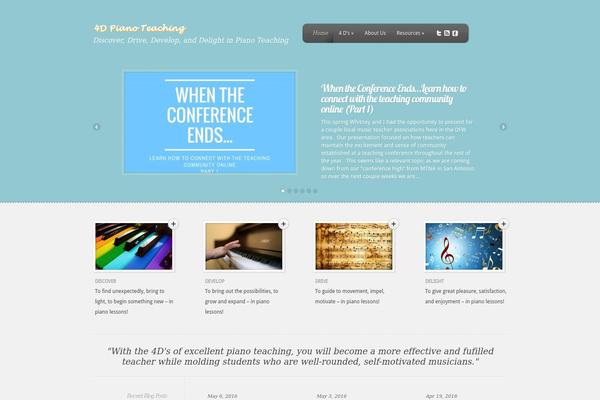 Divi theme site design template sample