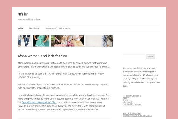 Twenty Twelve theme site design template sample