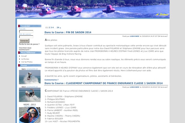 4heures-epinay.com site used Bdutheme