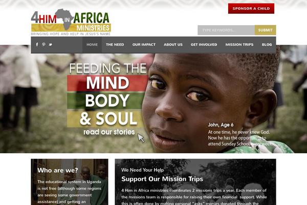 4himinafrica.com site used Chariti-child