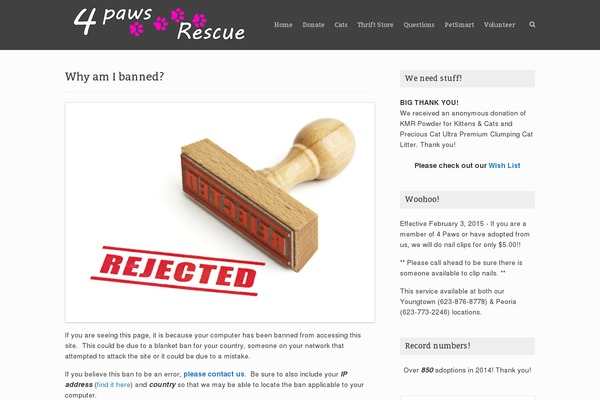 Rescue theme site design template sample