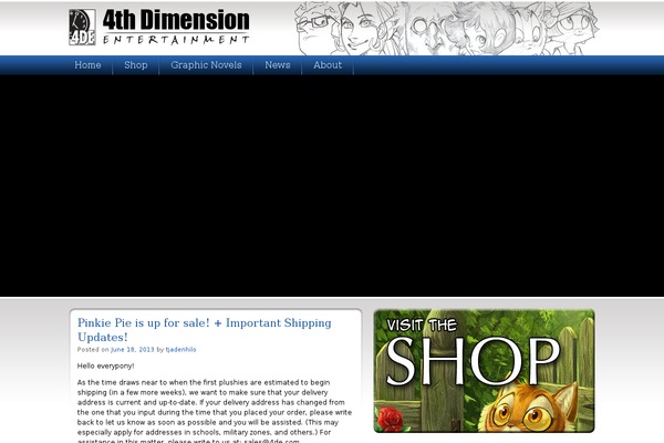 4thdimensionentertainment.com site used 4de