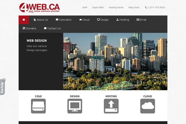 4web.ca site used 4web