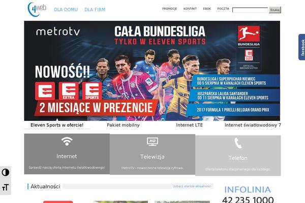 4web.pl site used Forweb