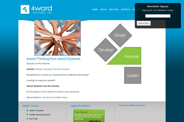 4wordsystems.com site used 4word2013