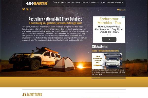 4x4earth WordPress theme, websites list used 4x4earth theme 4x4earth theme websites examples