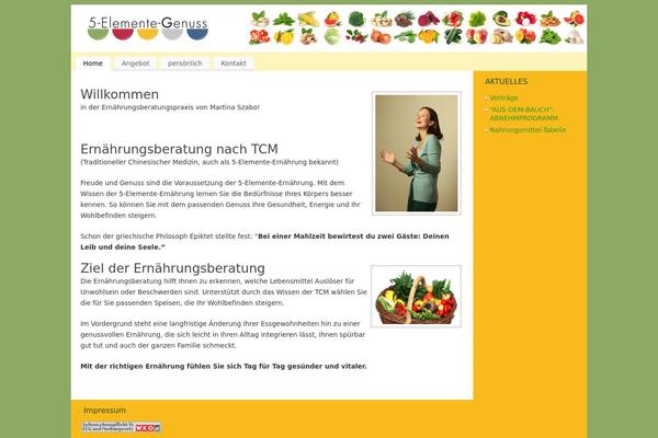 Mantra theme site design template sample