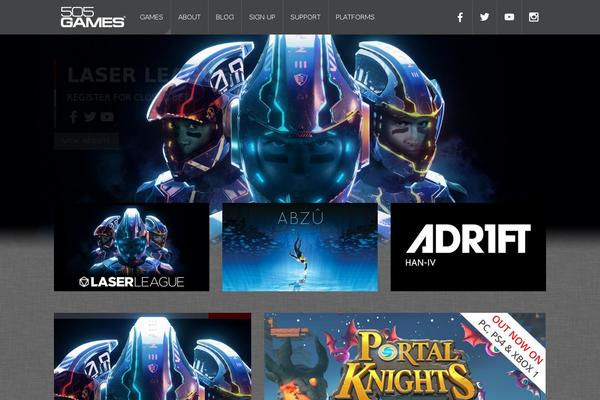 505games.com site used 505games