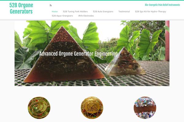 Customizr theme site design template sample