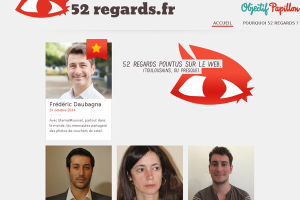 52regards.fr site used Blogphix