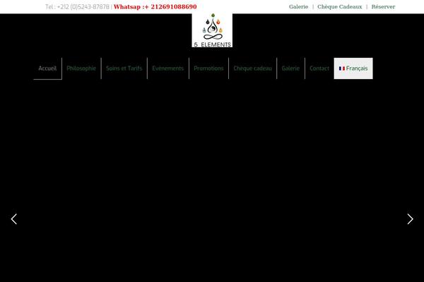 5elements-spa.com site used 5elements