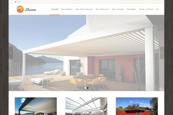Enfold theme site design template sample