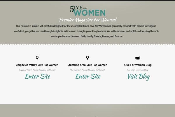 5iveforwomen.com site used Super-agency