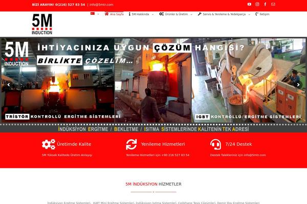 Avada theme site design template sample