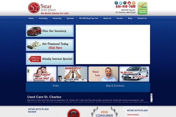 5star theme site design template sample
