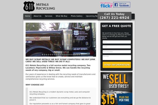 611metals.com site used Whitesharktemplate2